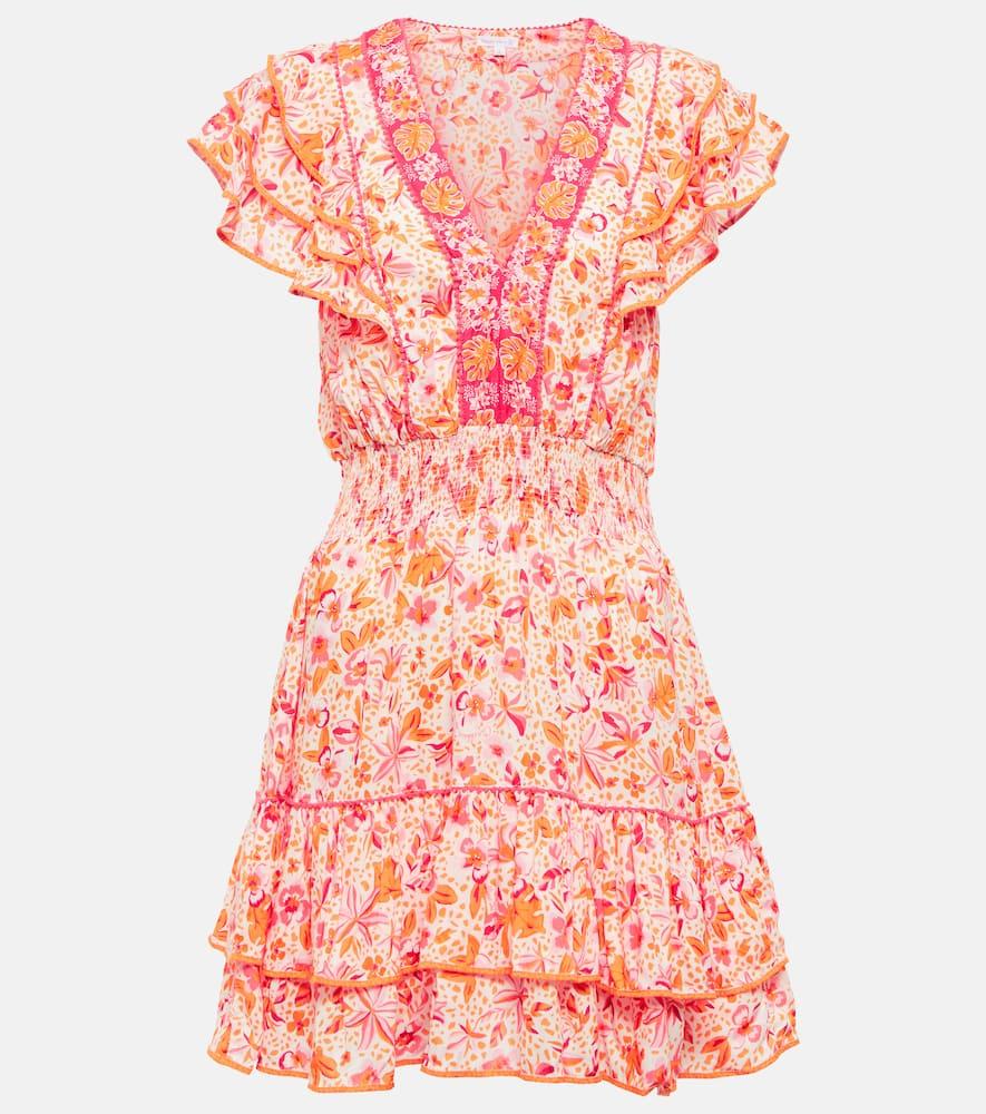 poupette st barth camila floral minidress