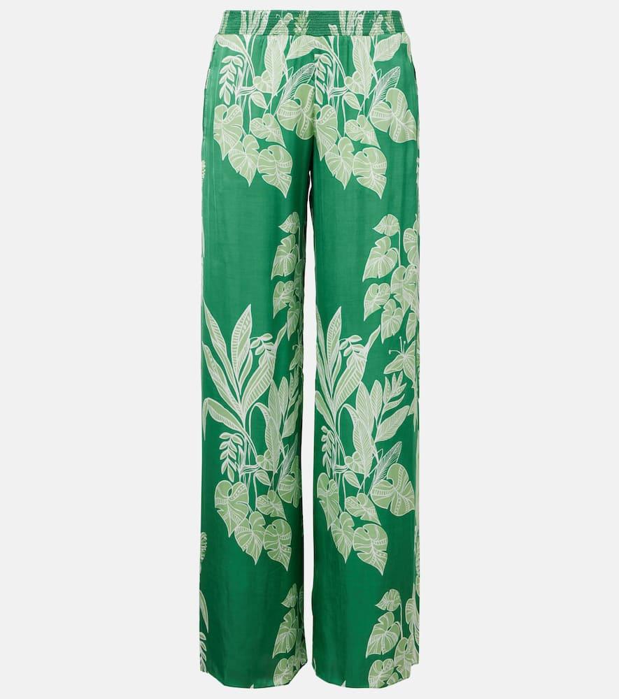 poupette st barth cecile floral satin wide