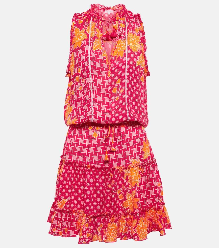 poupette st barth clara floral minidress