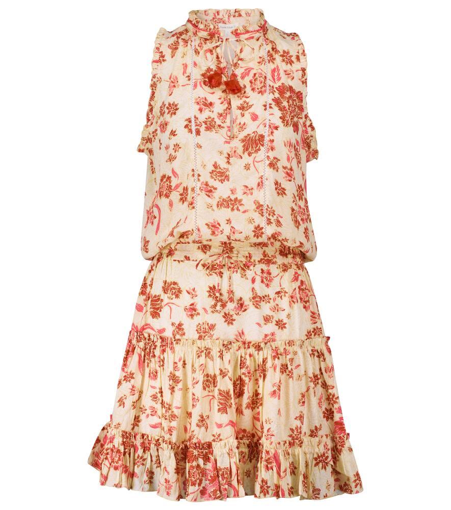 poupette st barth clara floral minidress
