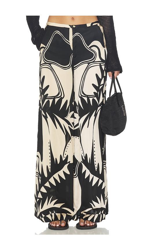 poupette st barth clea pant in black.