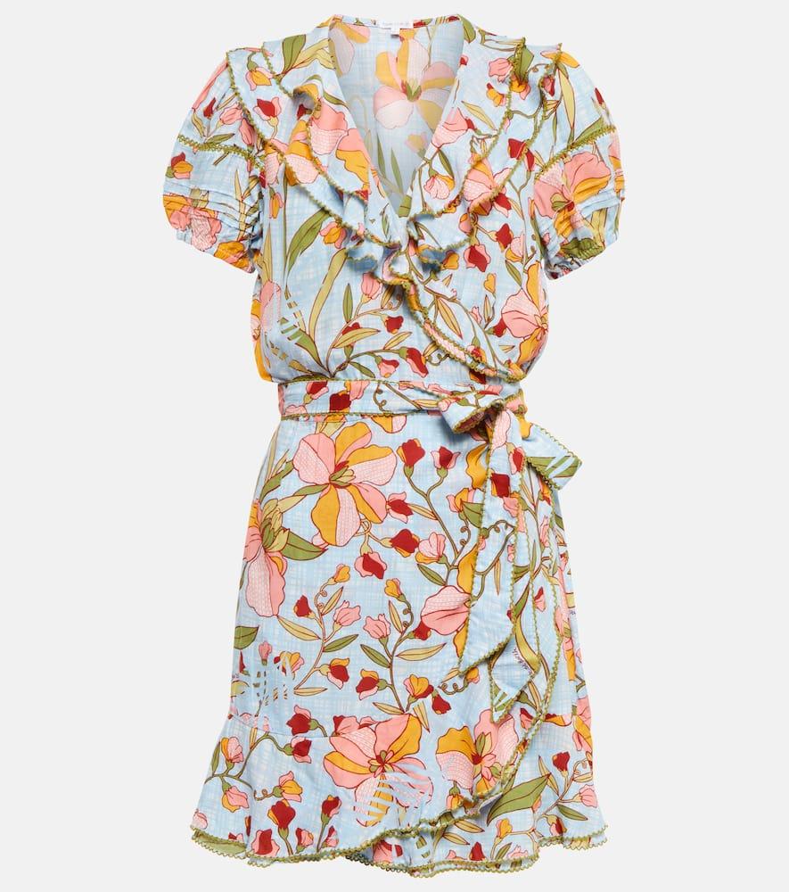 poupette st barth floral minidress