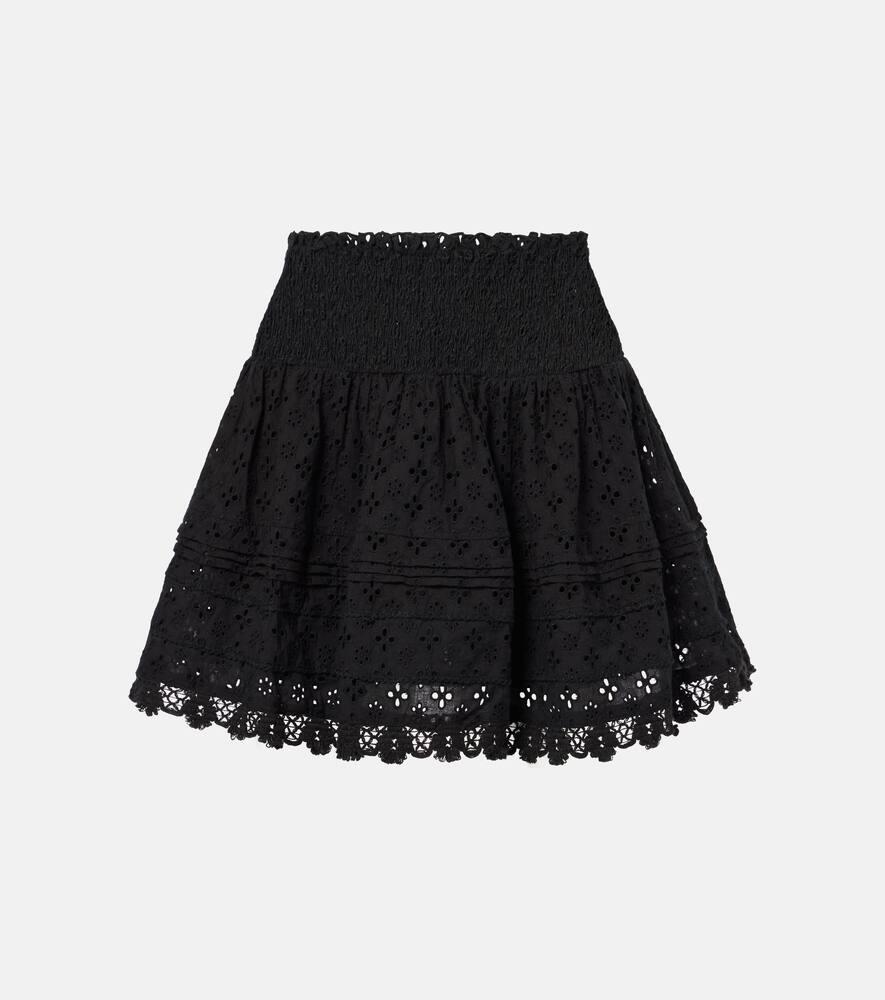 poupette st barth galia cotton wrap skirt