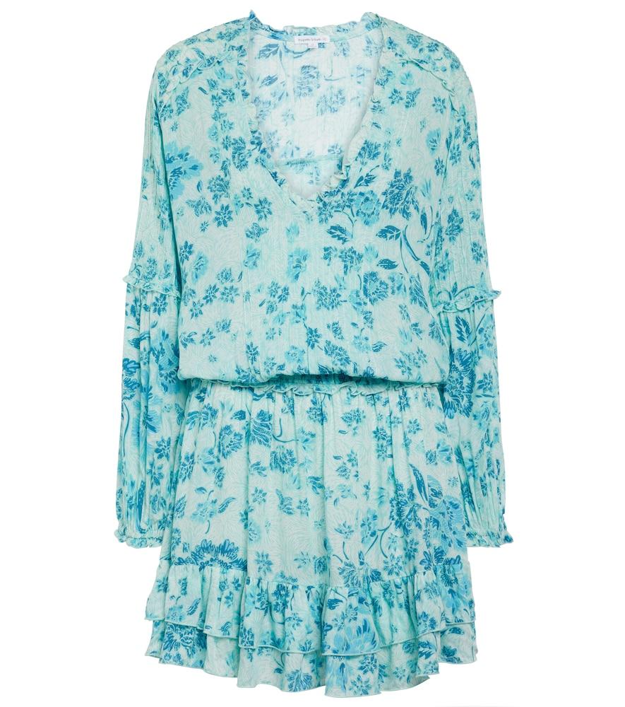 poupette st barth ilona floral minidress