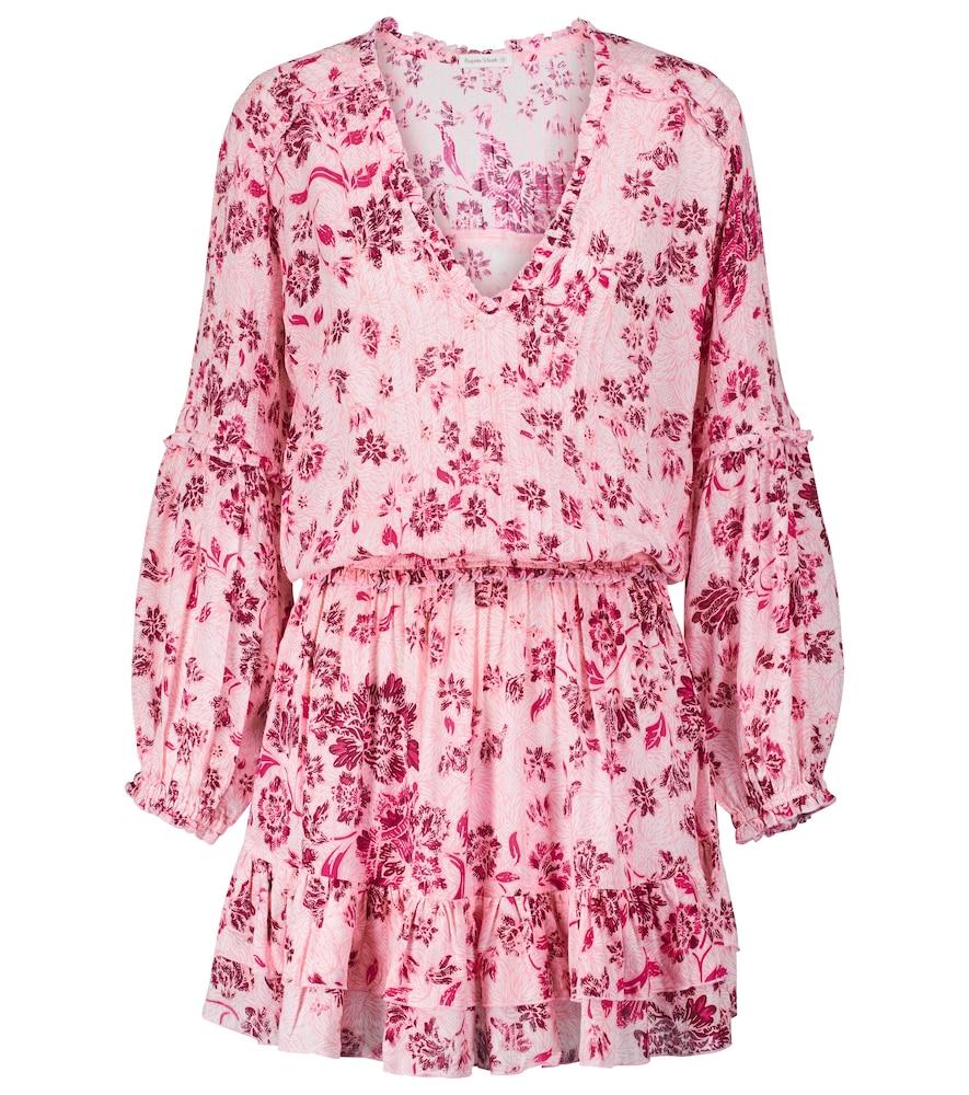 poupette st barth ilona floral minidress