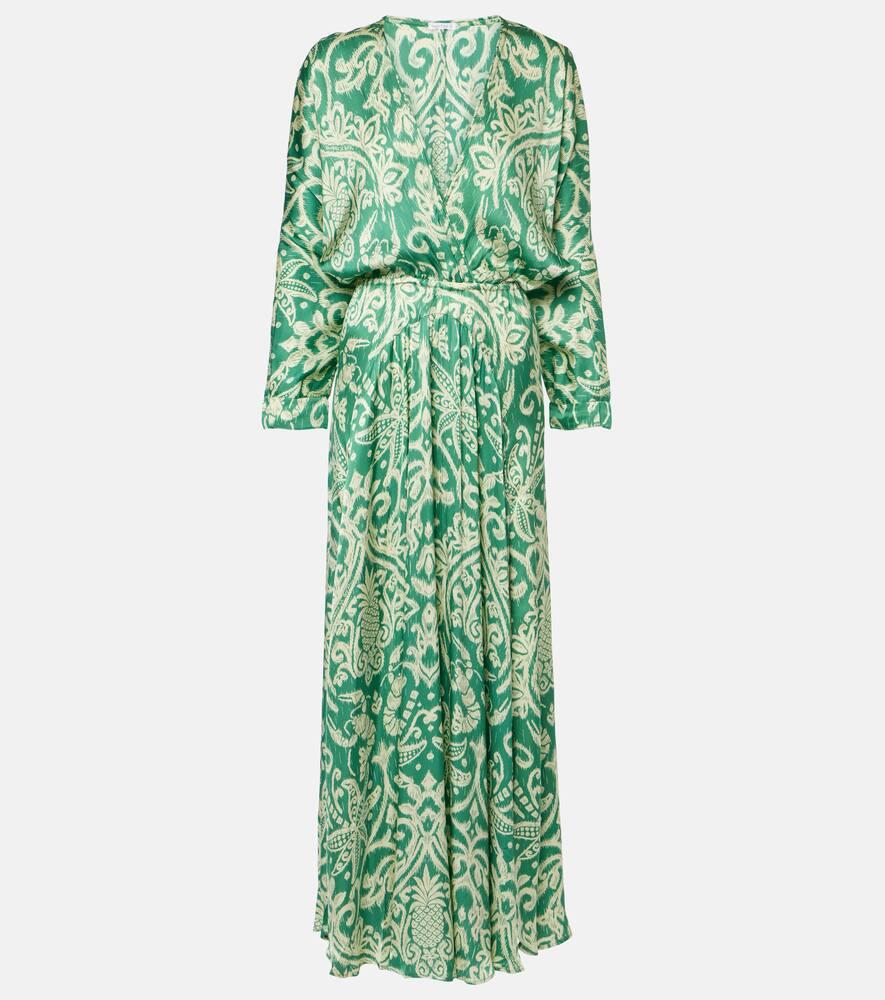 poupette st barth ilona printed maxi dress