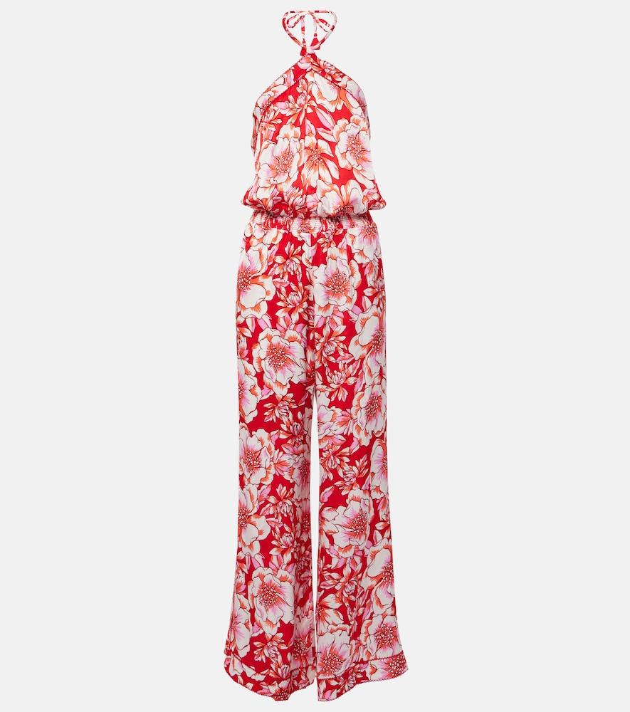 poupette st barth isabelle floral jumpsuit
