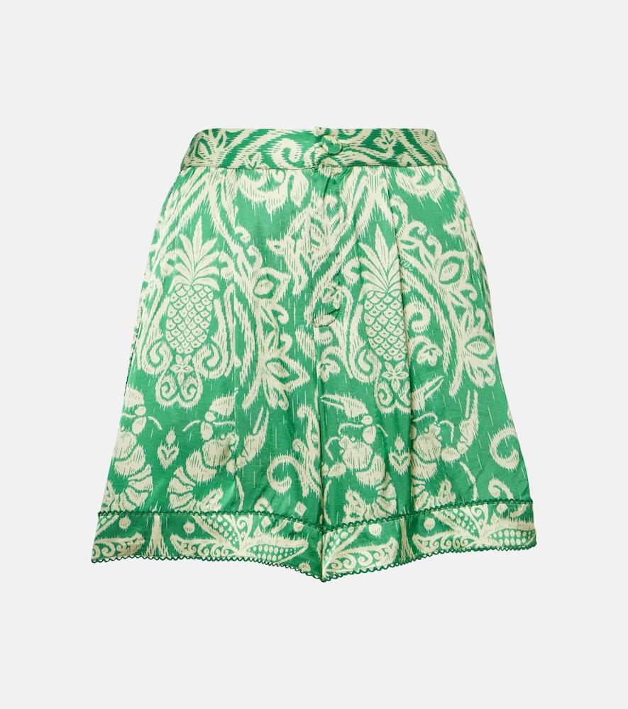 poupette st barth lulu printed shorts