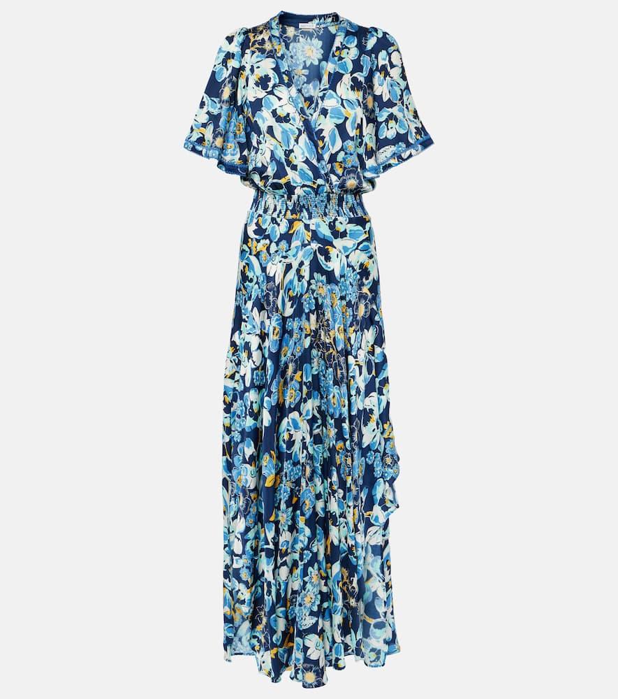 poupette st barth mabelle floral maxi dress