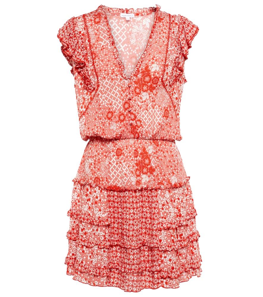 poupette st barth paulina floral minidress