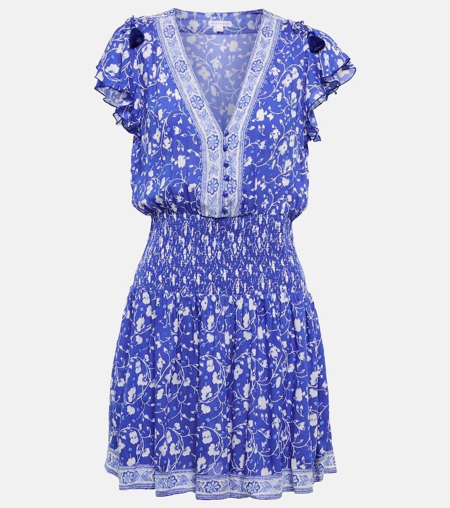 poupette st barth rachel floral minidress