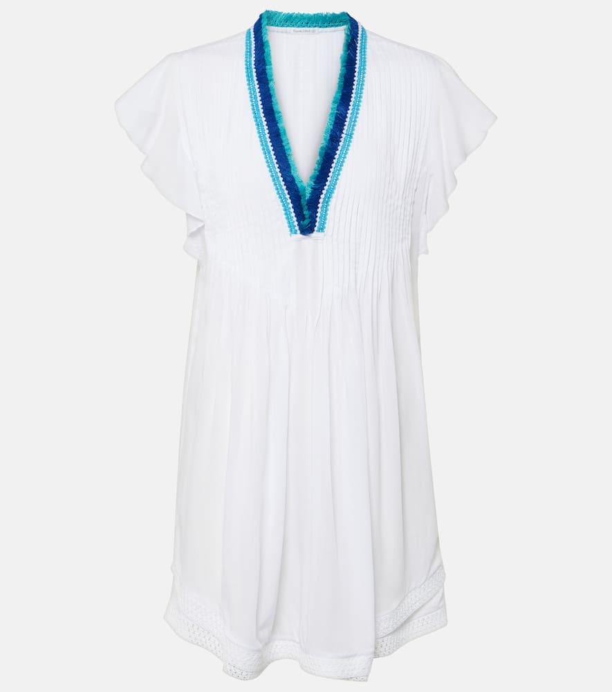 poupette st barth sasha fringed minidress