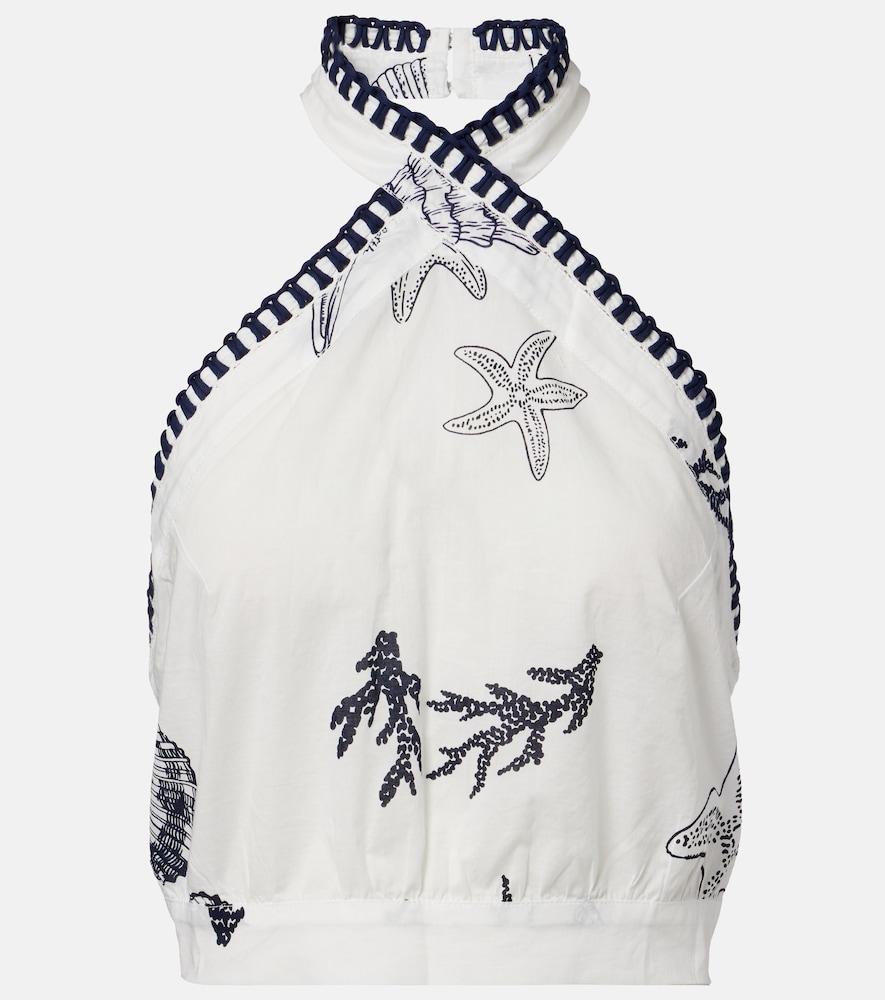 poupette st barth suma ruffled open