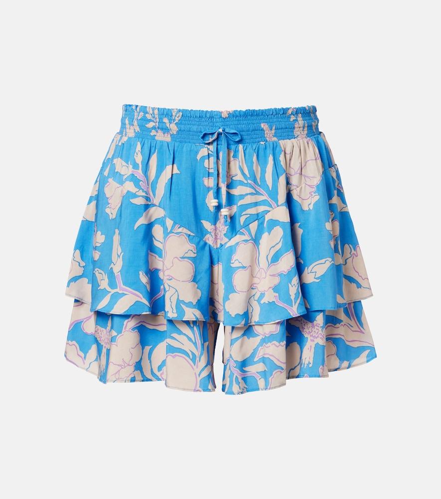 poupette st barth thalia floral shorts