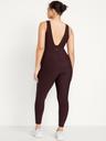 powersoft open-back 7/8 bodysuit