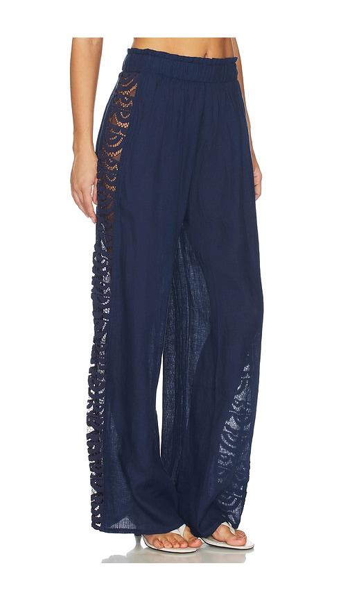 pq jace lace pant in navy.