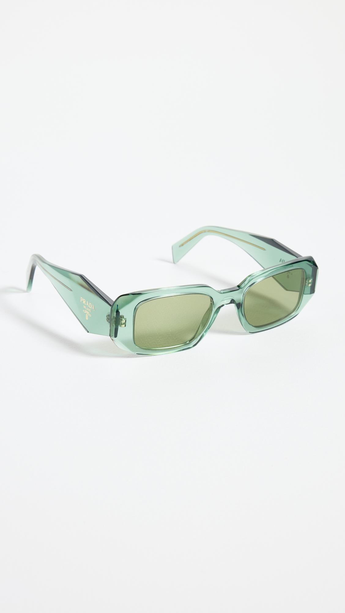 pr 17ws rectangular sunglasses