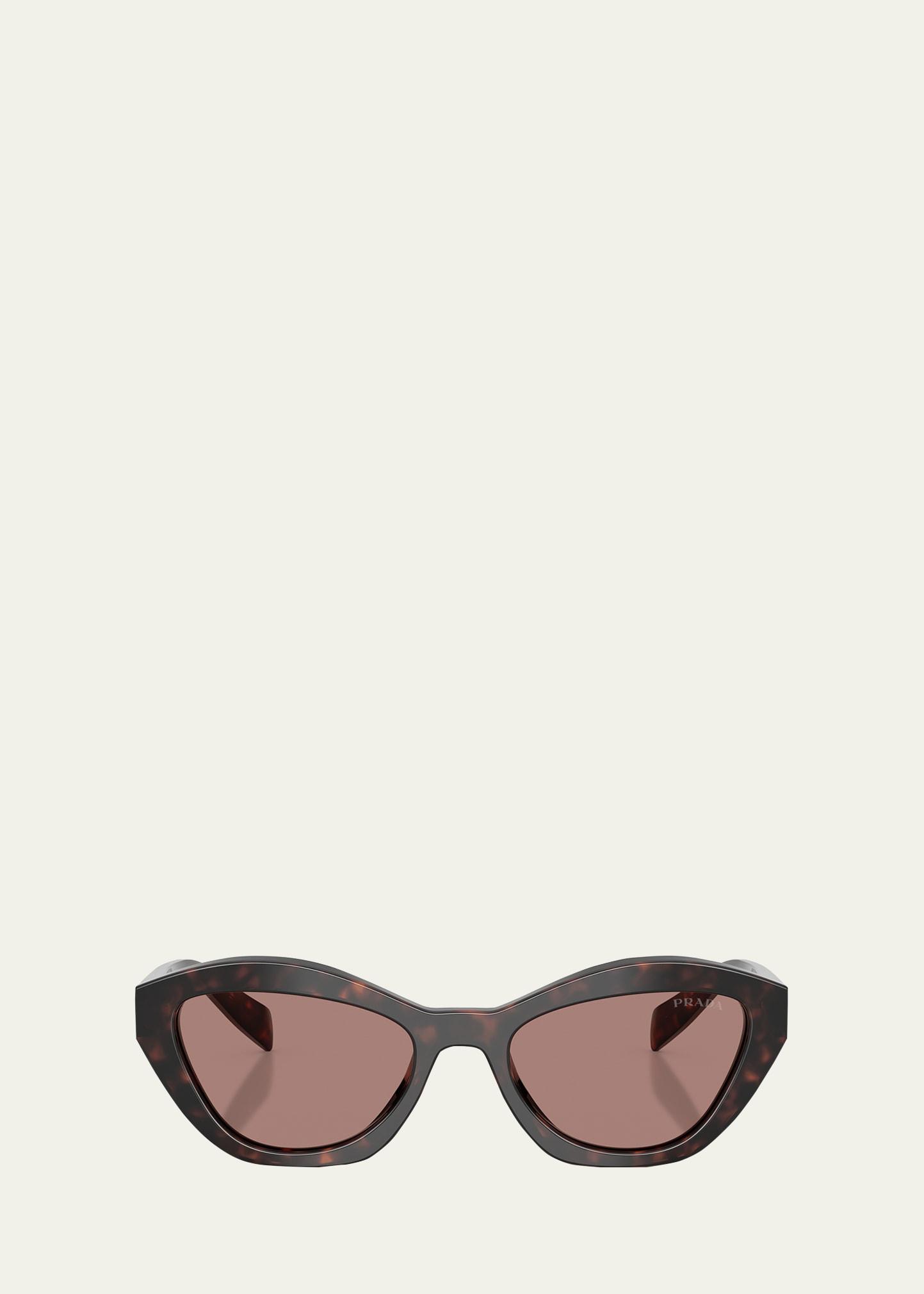 pr a02sf acetate cat-eye sunglasses