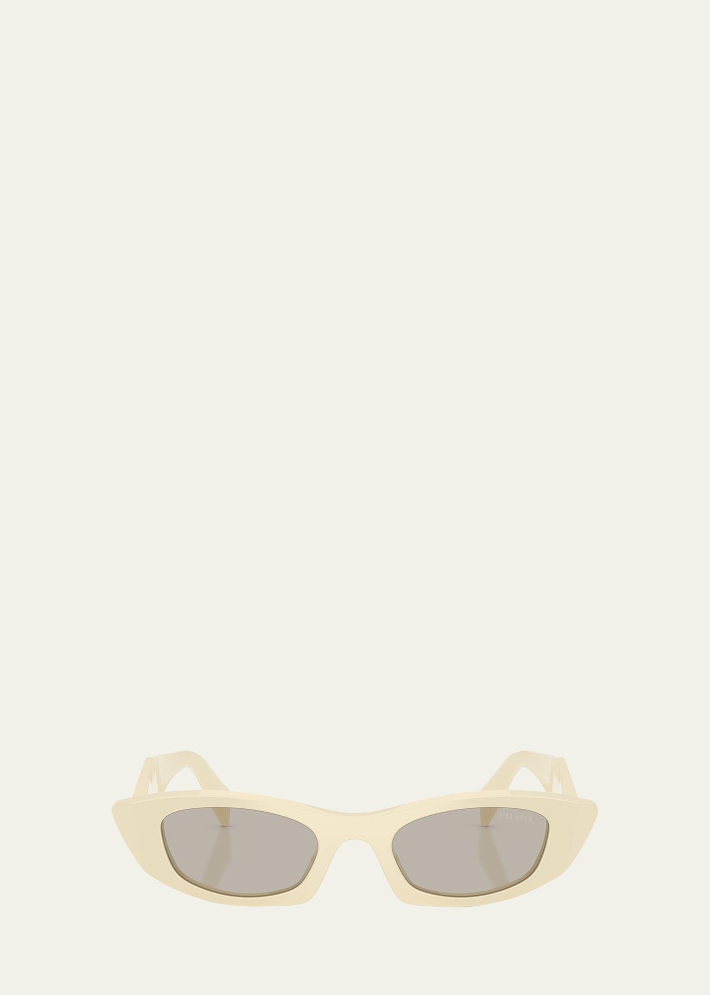 pr b16sf acetate oval sunglasses