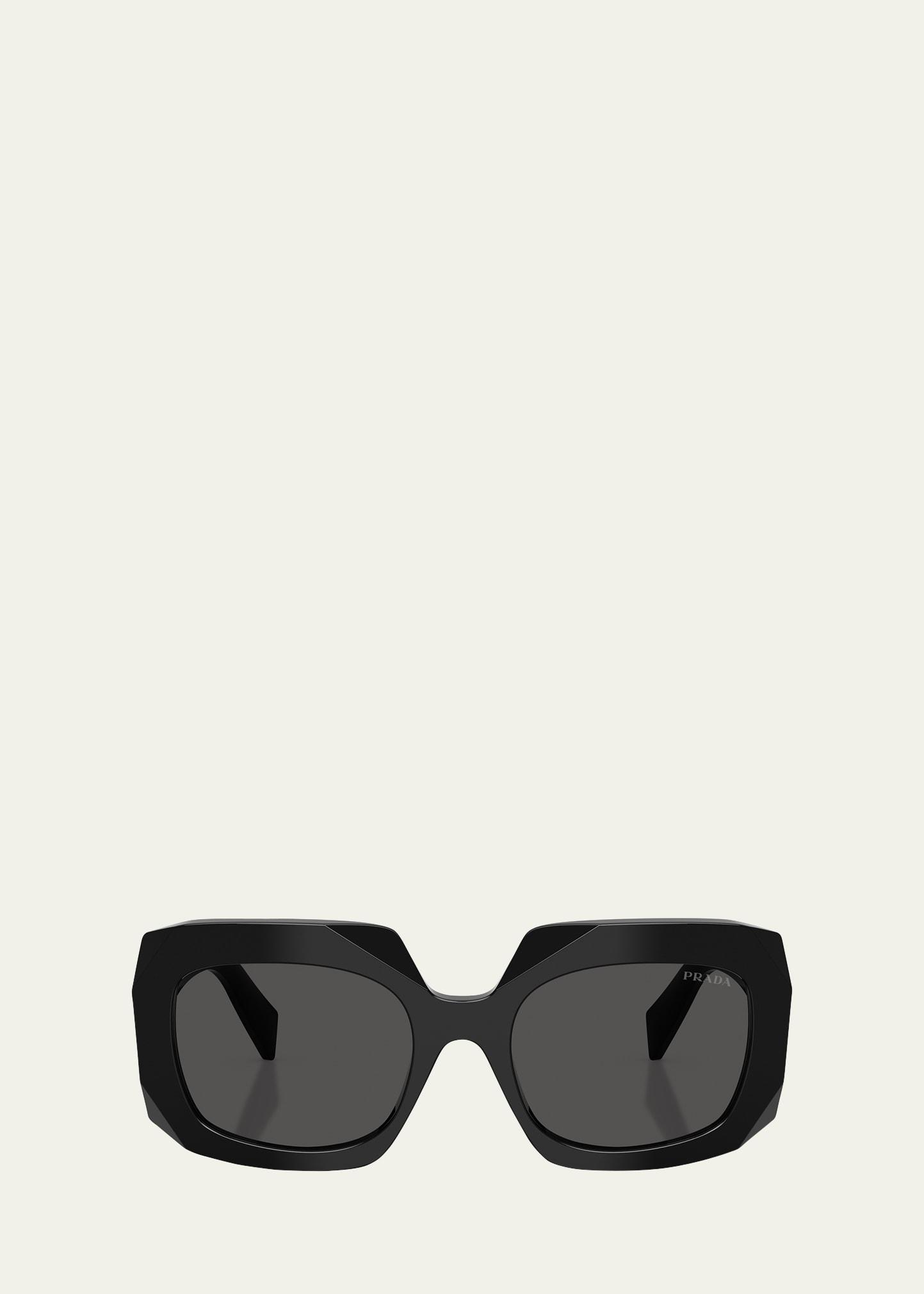 pr b23sf acetate square sunglasses