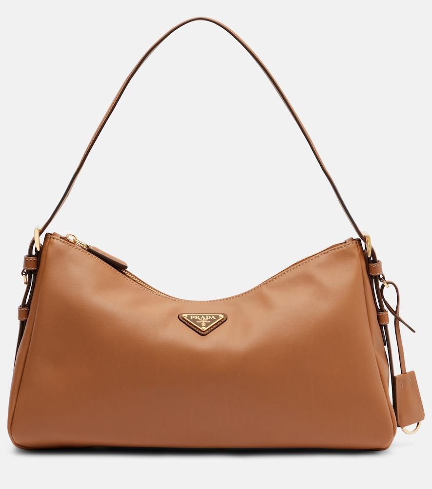 prada aimée medium leather shoulder bag