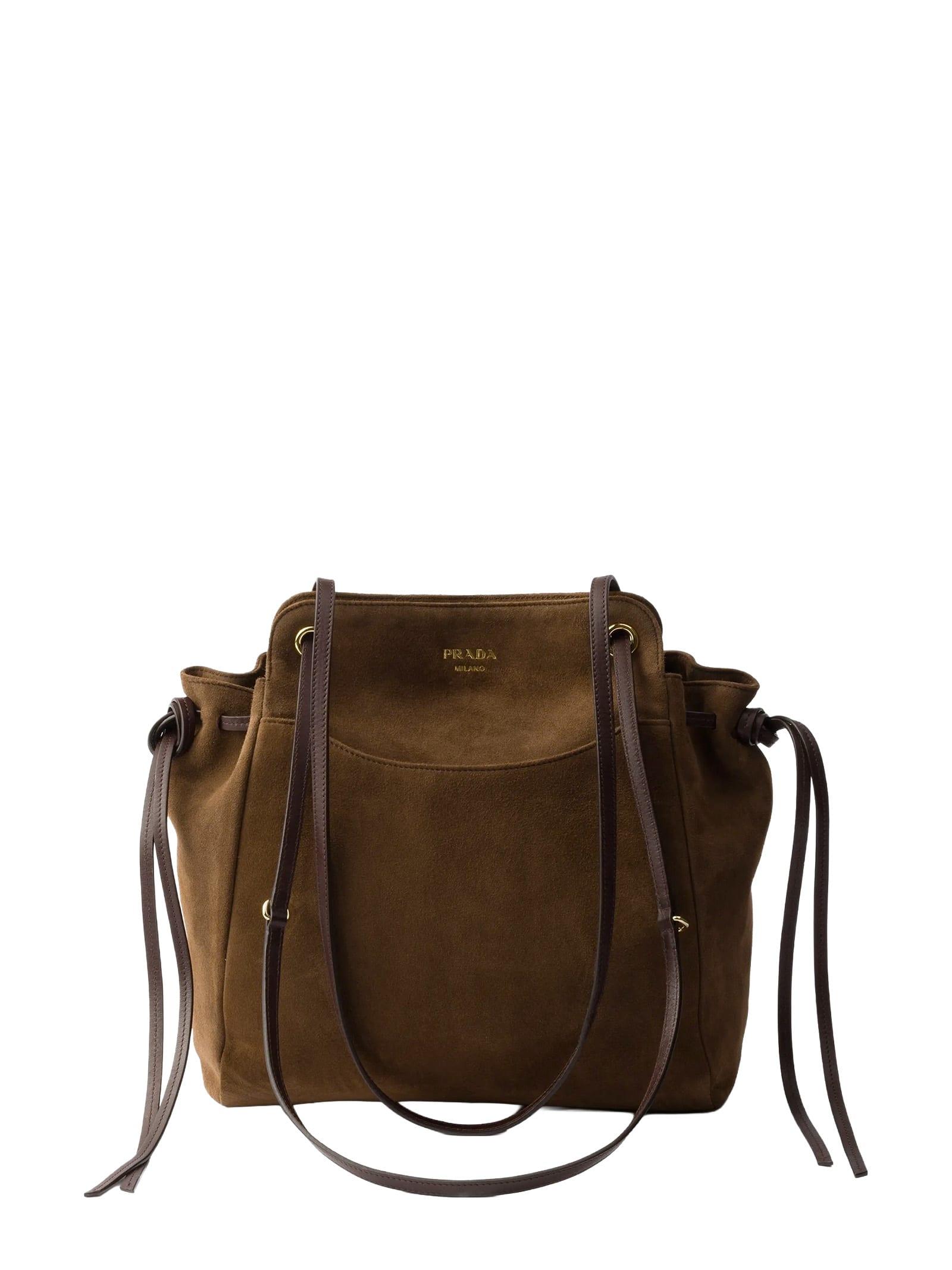 prada bags.. brown