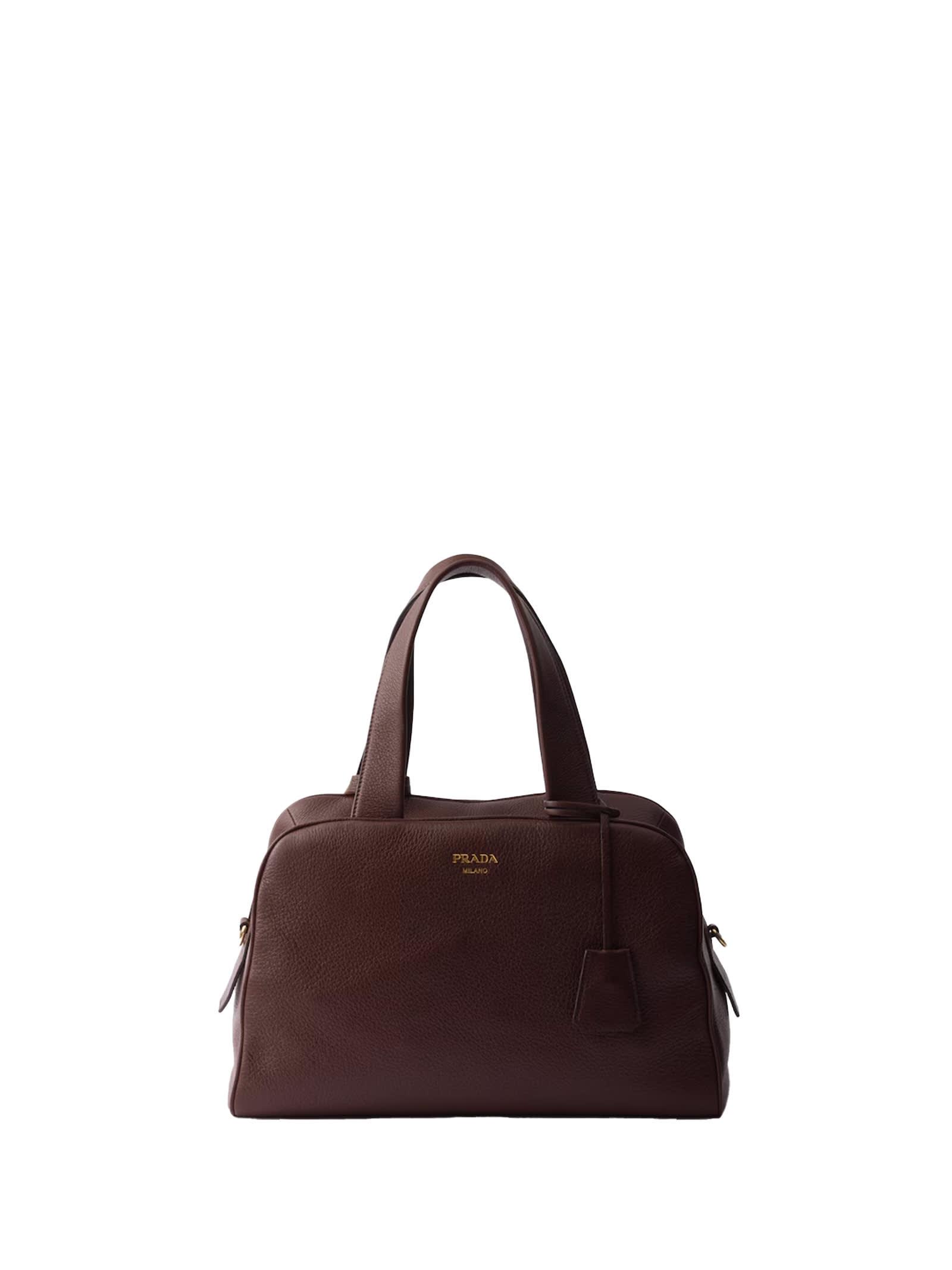 prada bags.. brown