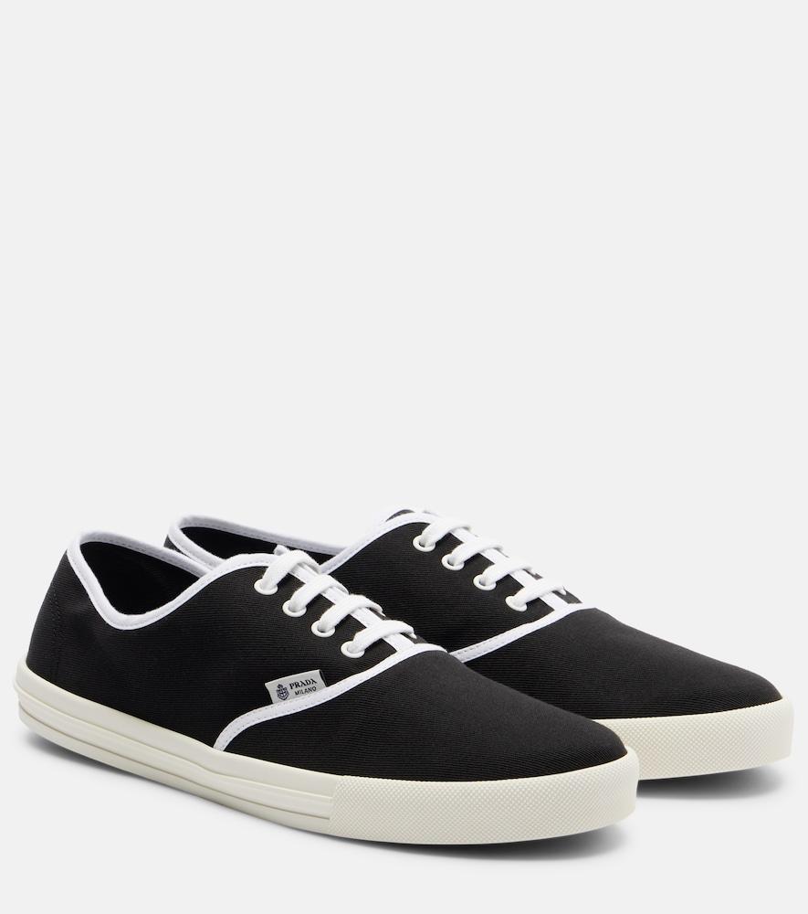 prada canvas sneakers