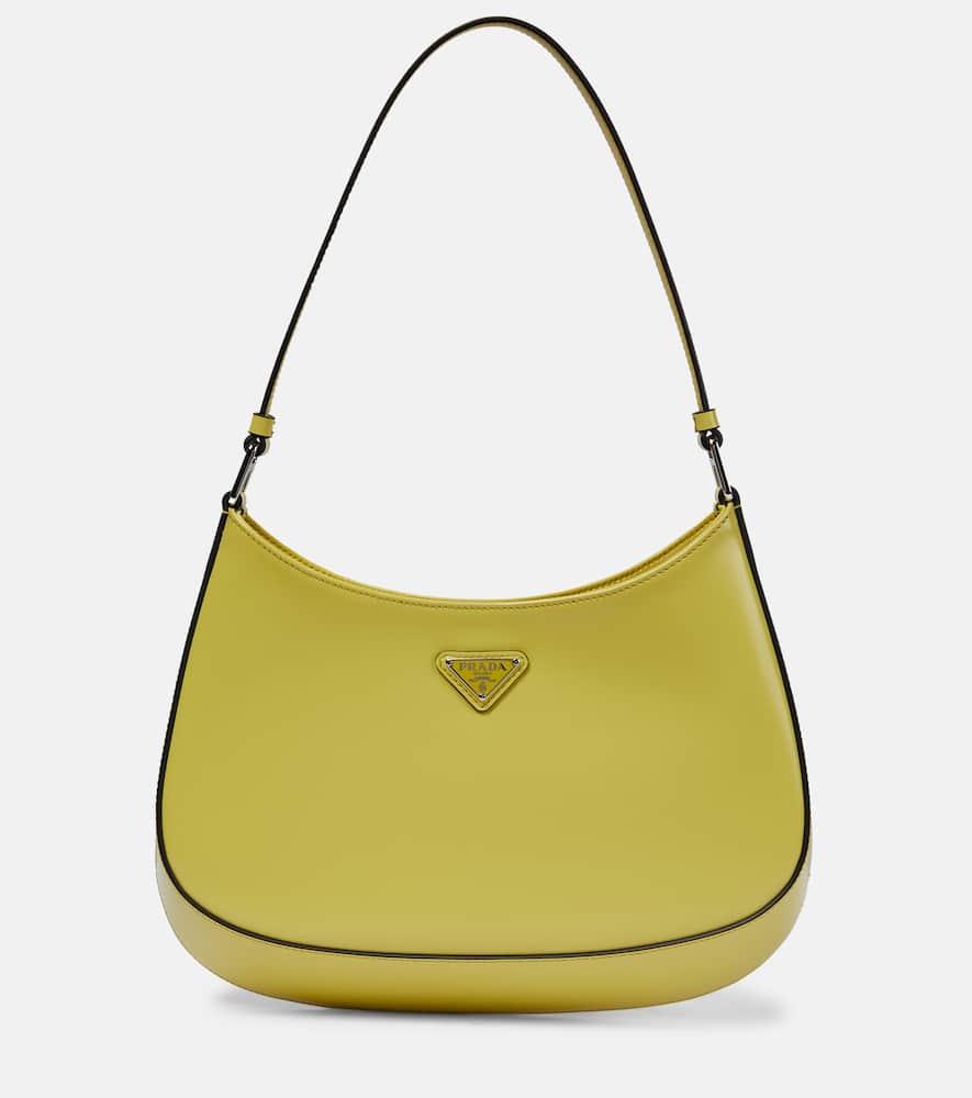 prada cleo small leather shoulder bag