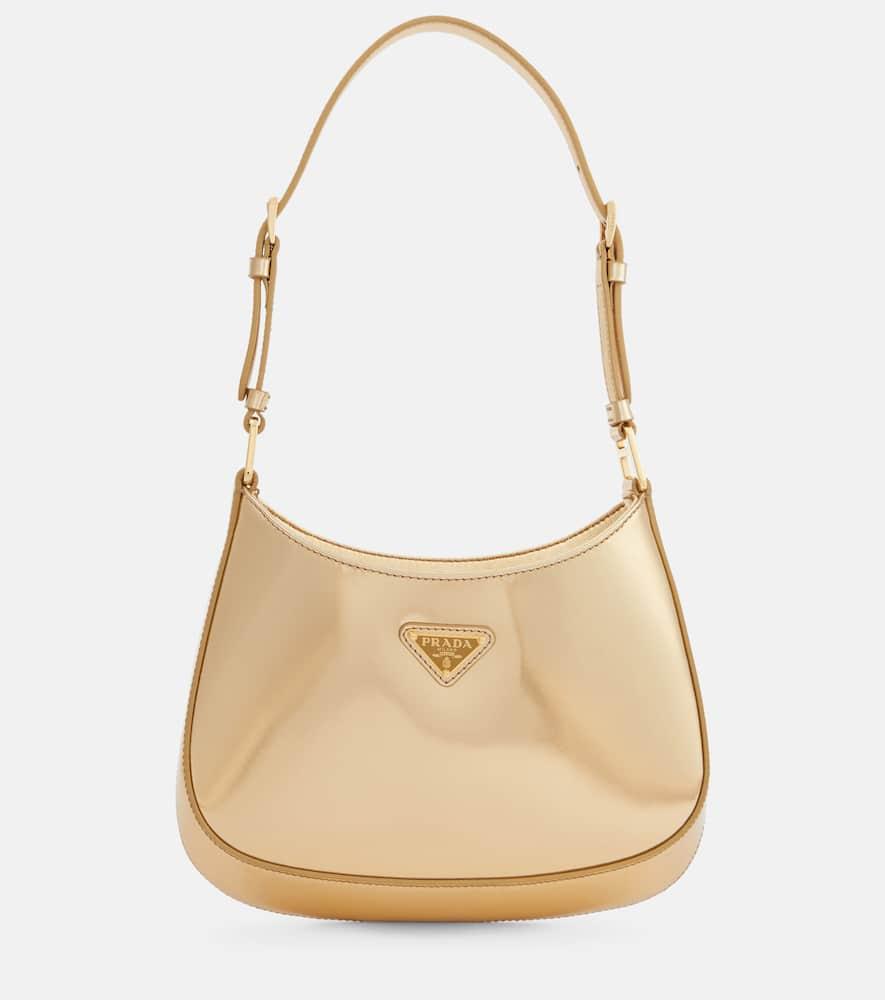 prada cleo small leather shoulder bag