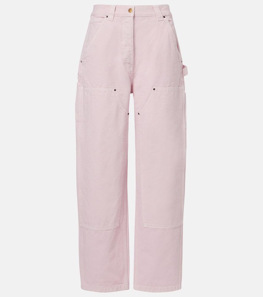 prada cotton canvas cargo pants