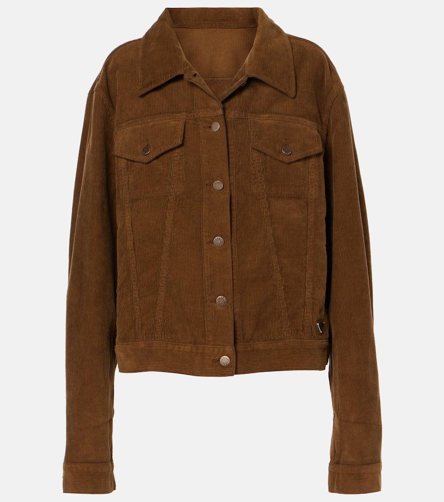 prada cotton corduroy jacket