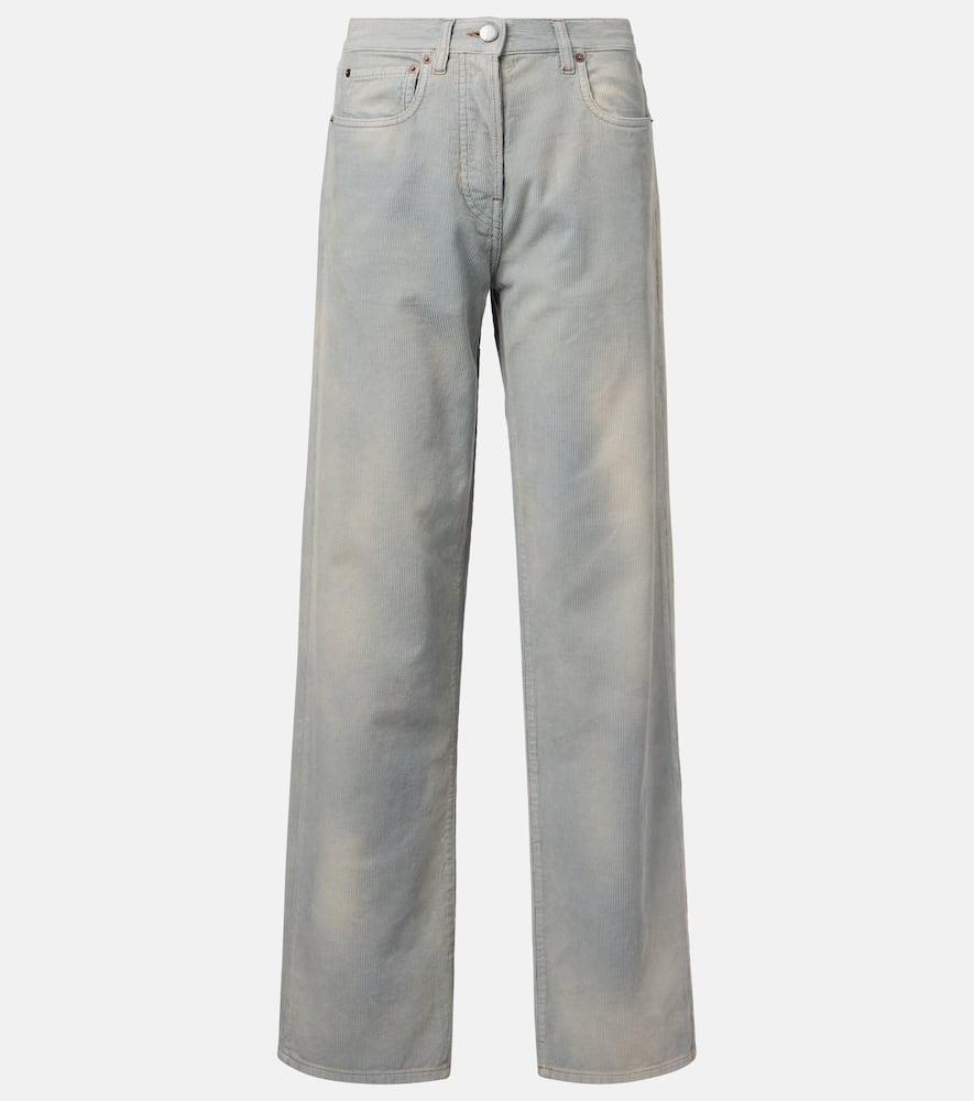 prada cotton corduroy pants