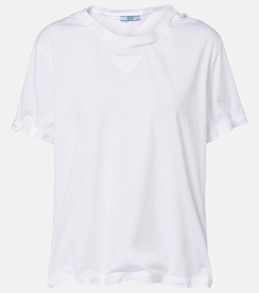 prada cotton jersey t