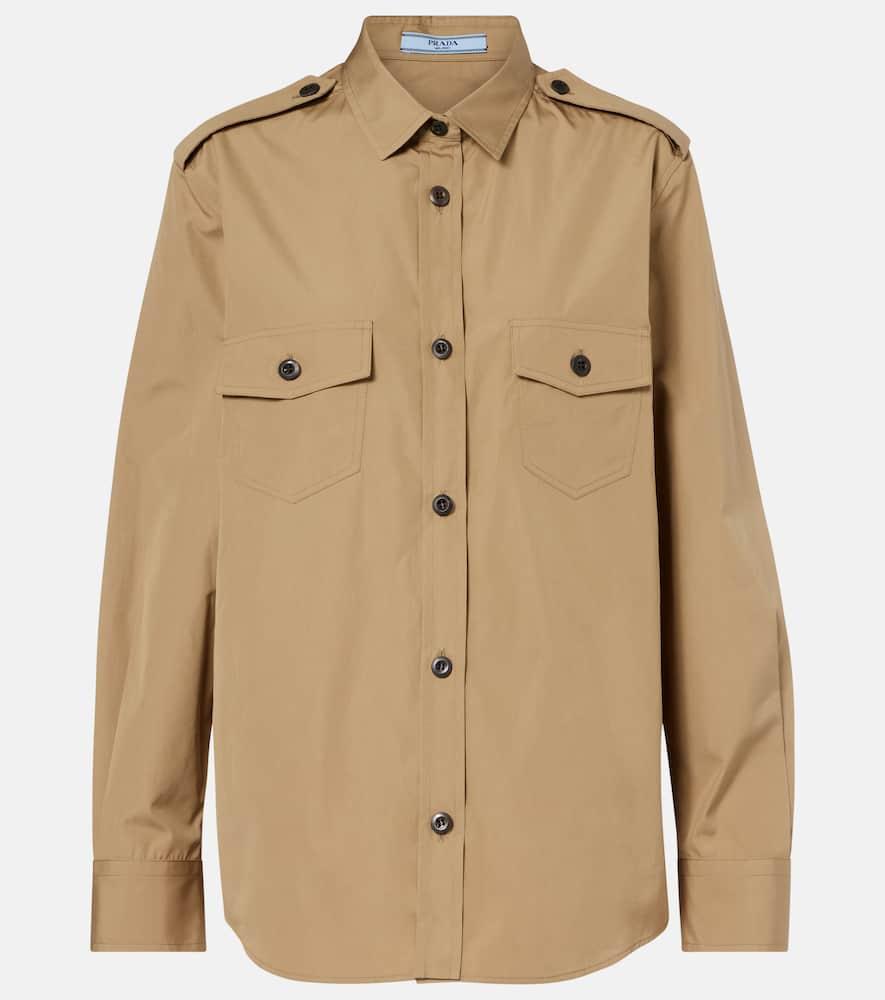 prada cotton shirt