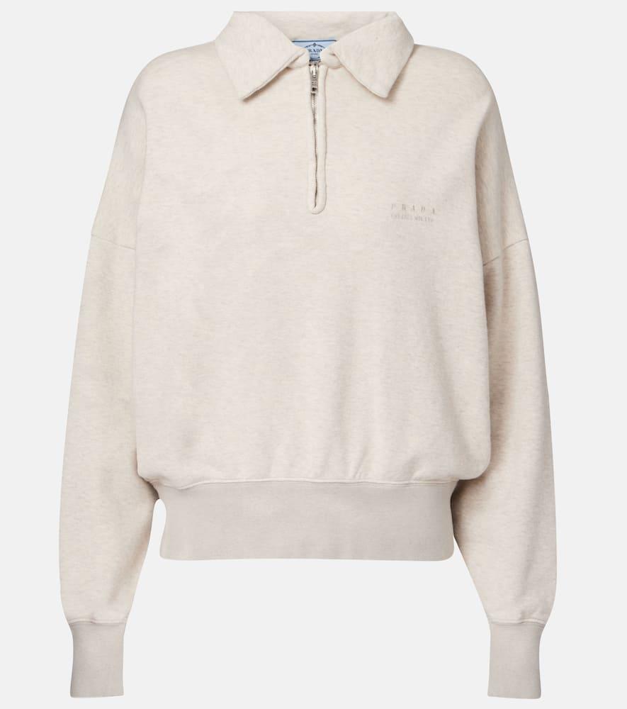 prada cotton sweatshirt