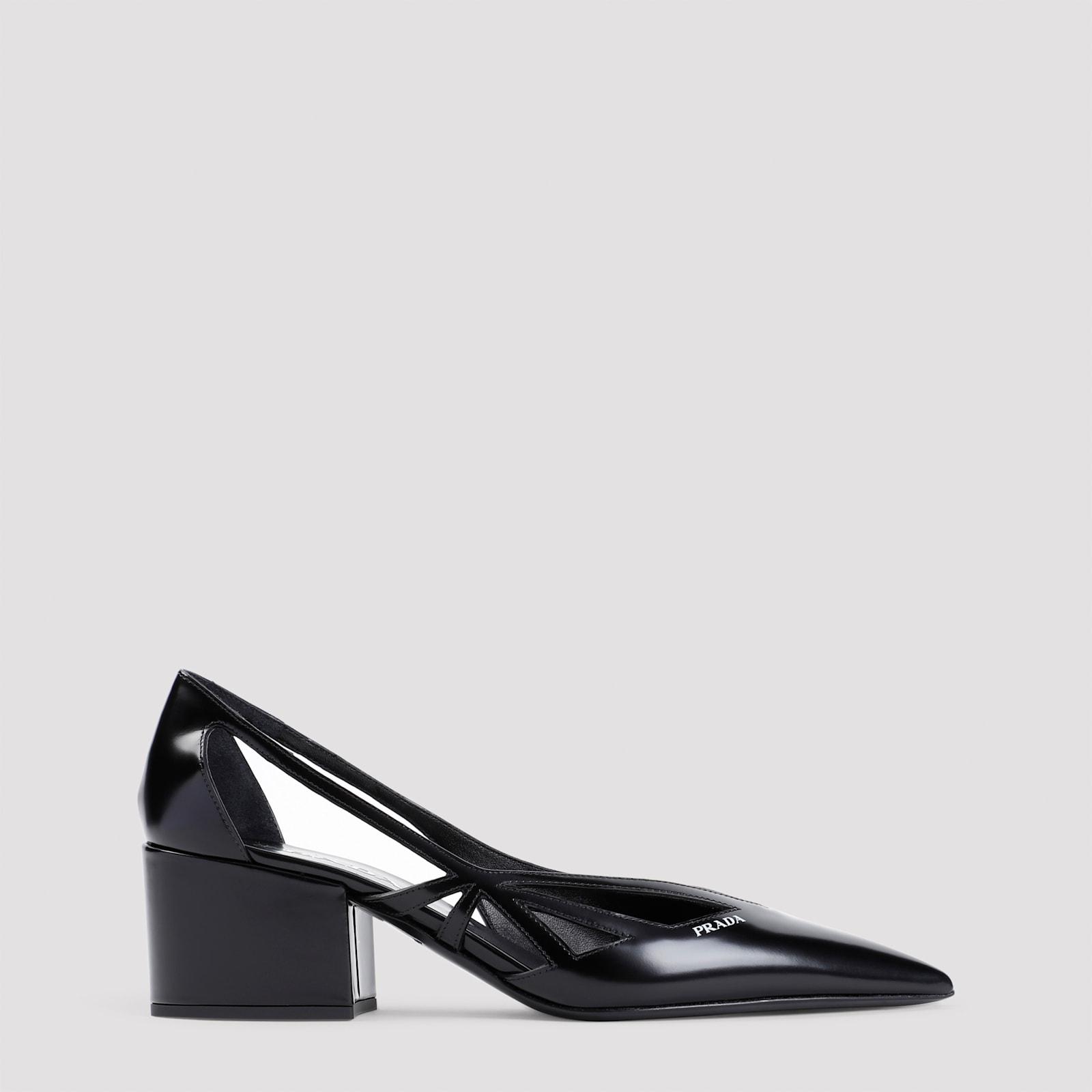 prada cut-out pumps