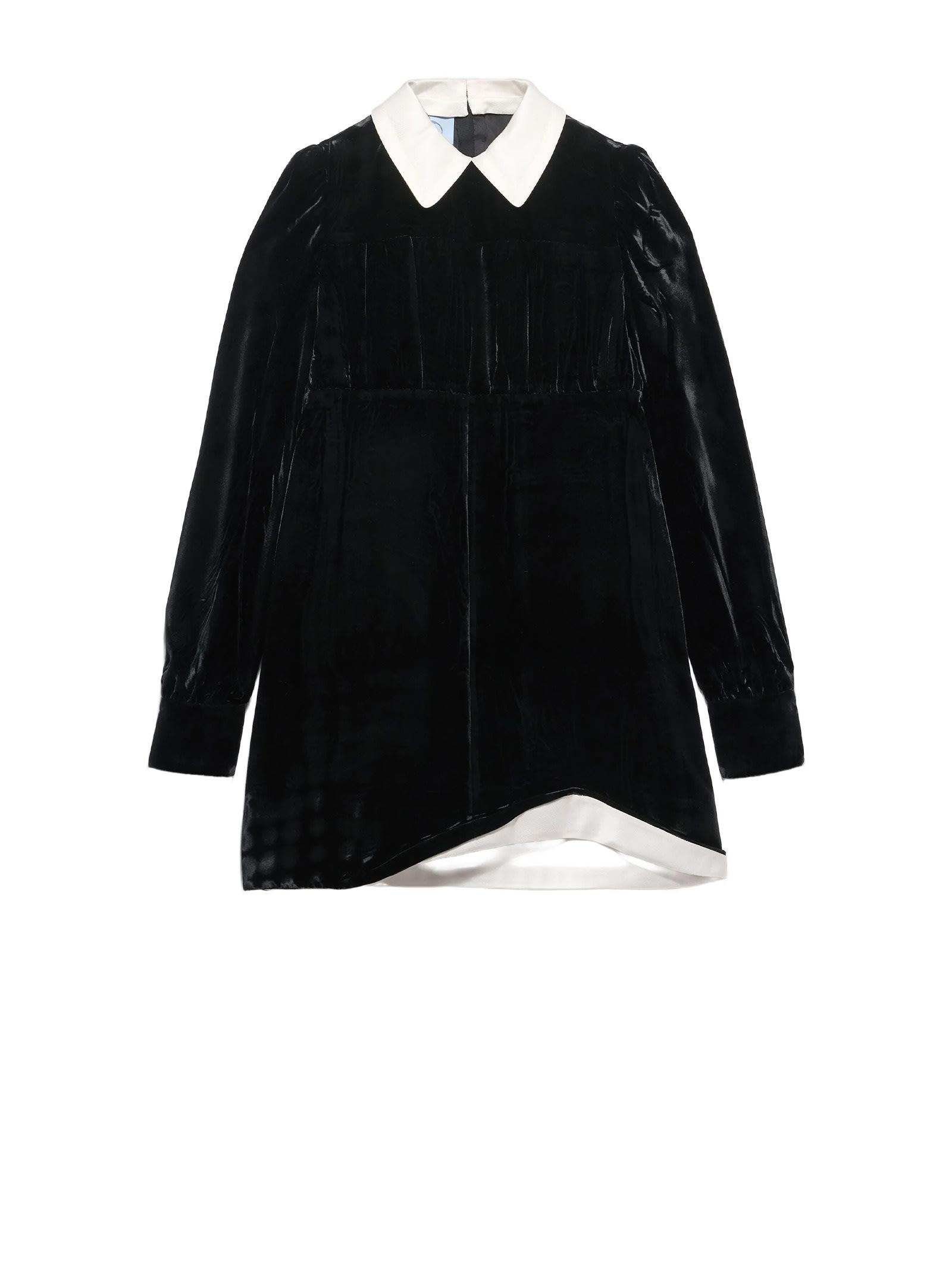 prada dresses black