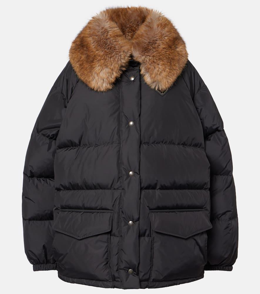 prada faux fur