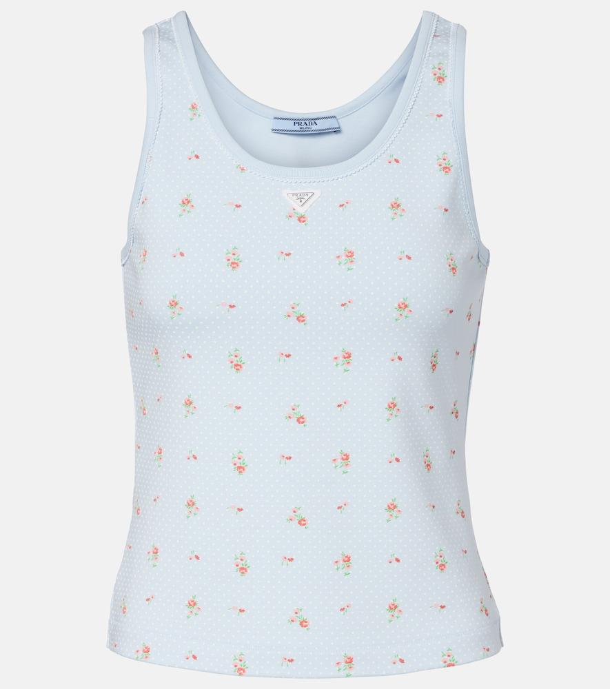 prada floral cotton