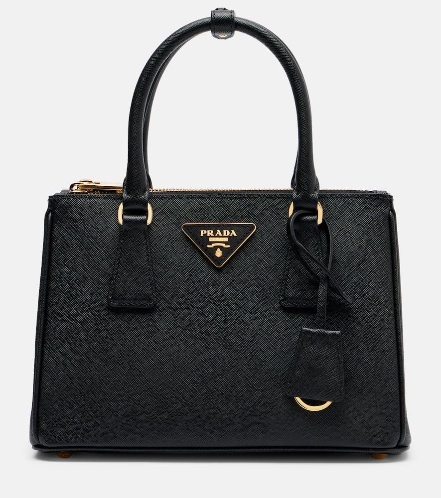 prada galleria saffiano small leather tote bag