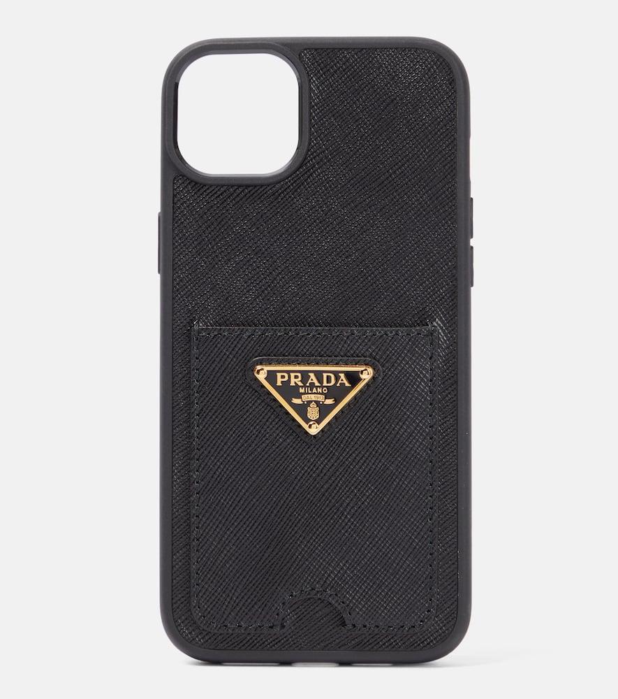 prada iphone 14 max leather case