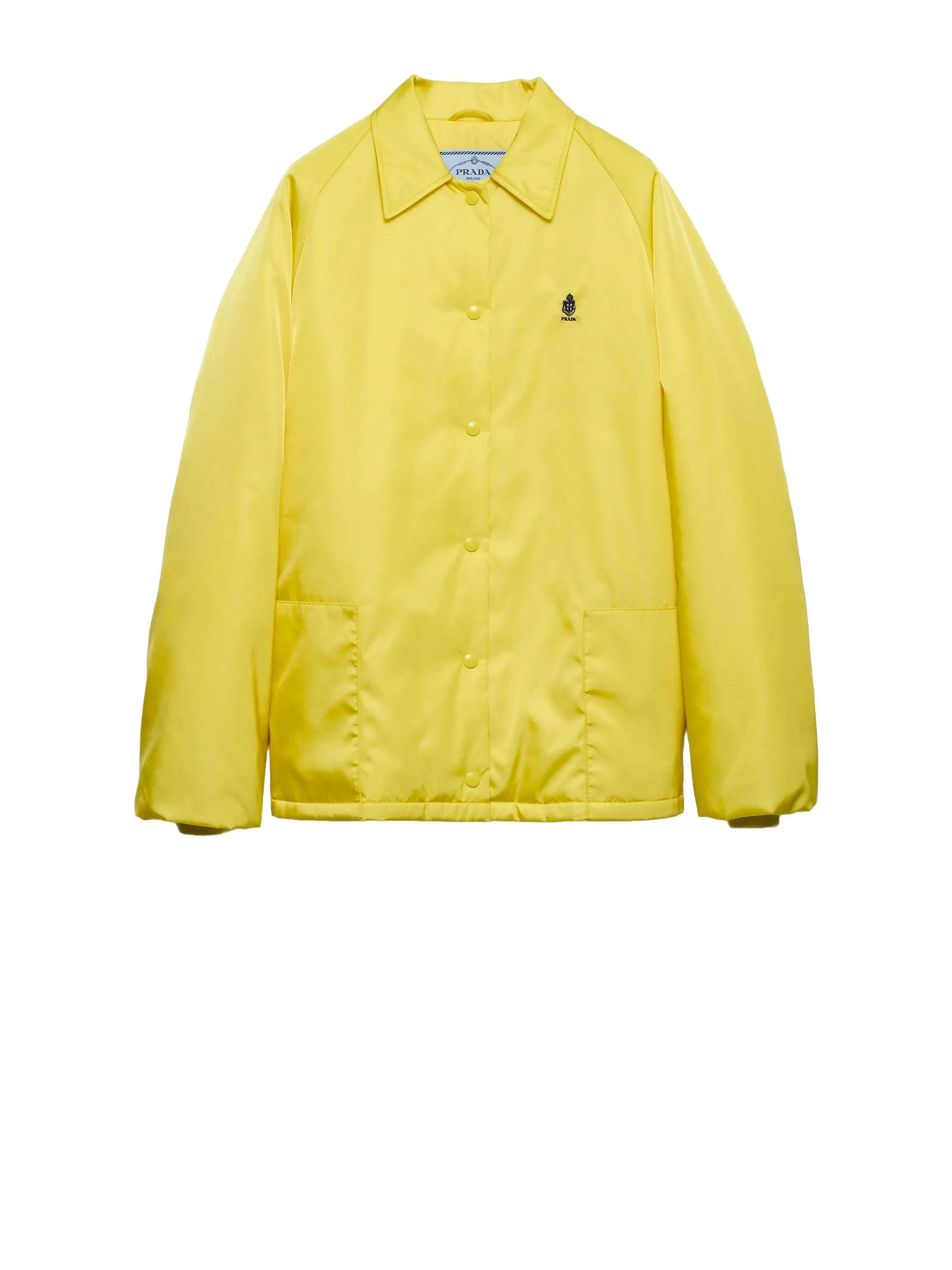 prada jackets yellow