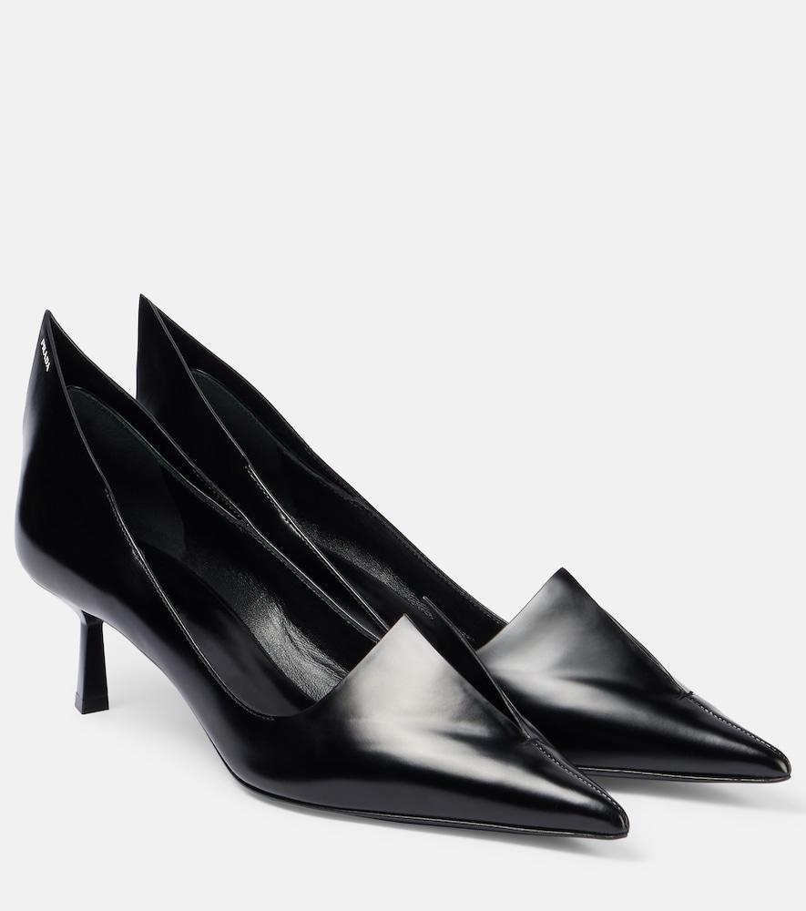 prada leather pumps