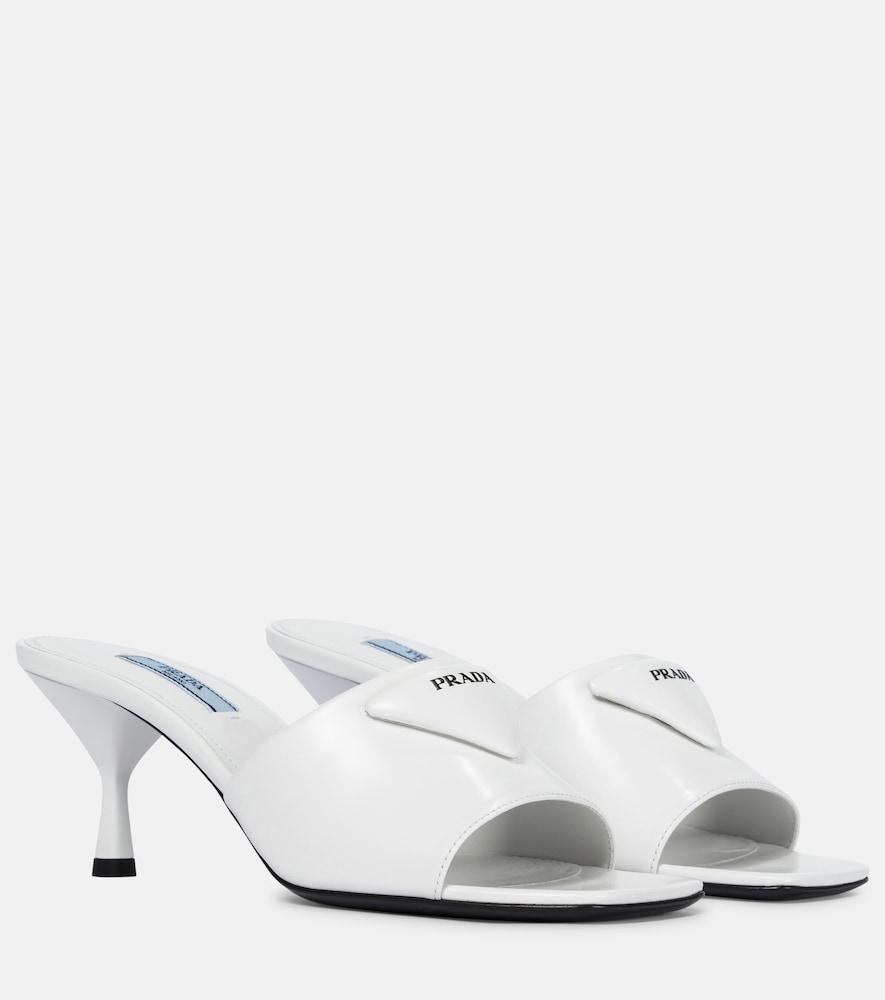 prada leather sandals