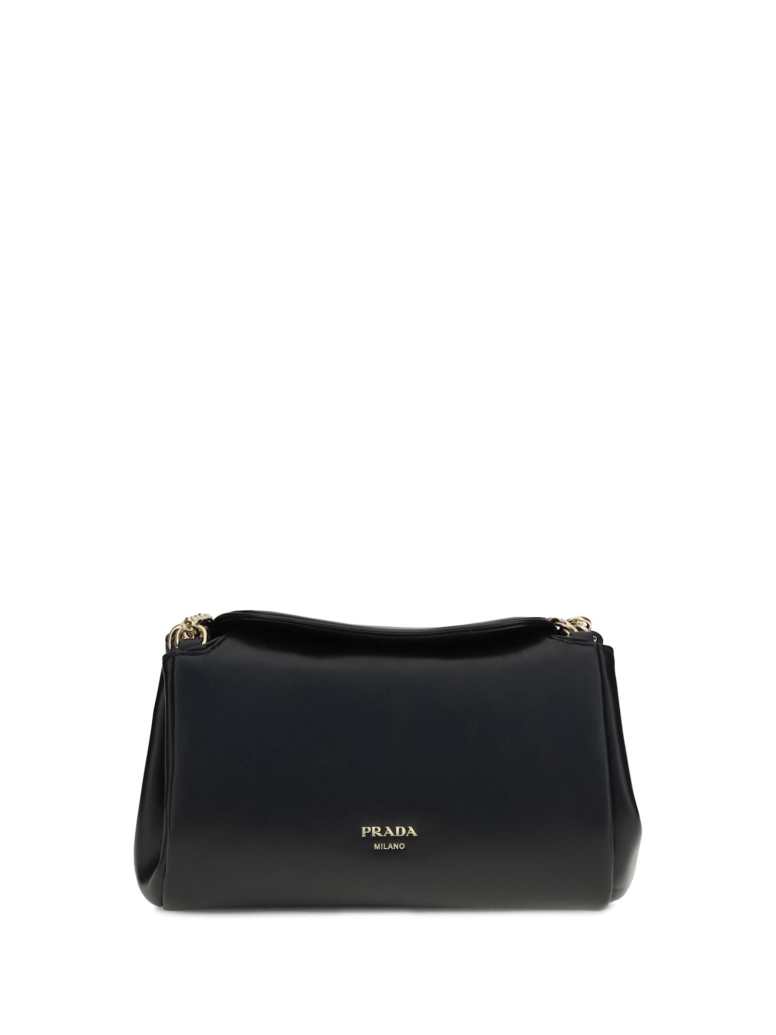 prada leather shoulder bag