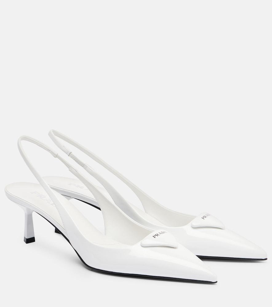 prada leather slingback pumps