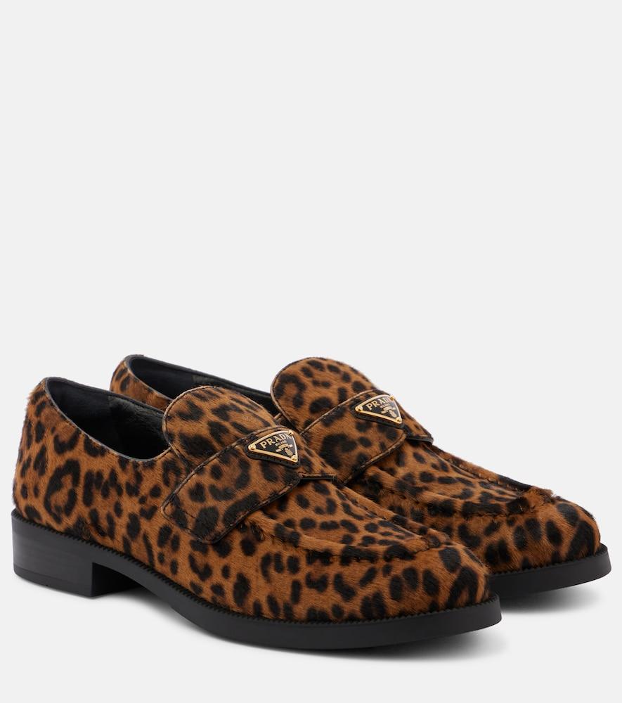 prada logo leopard