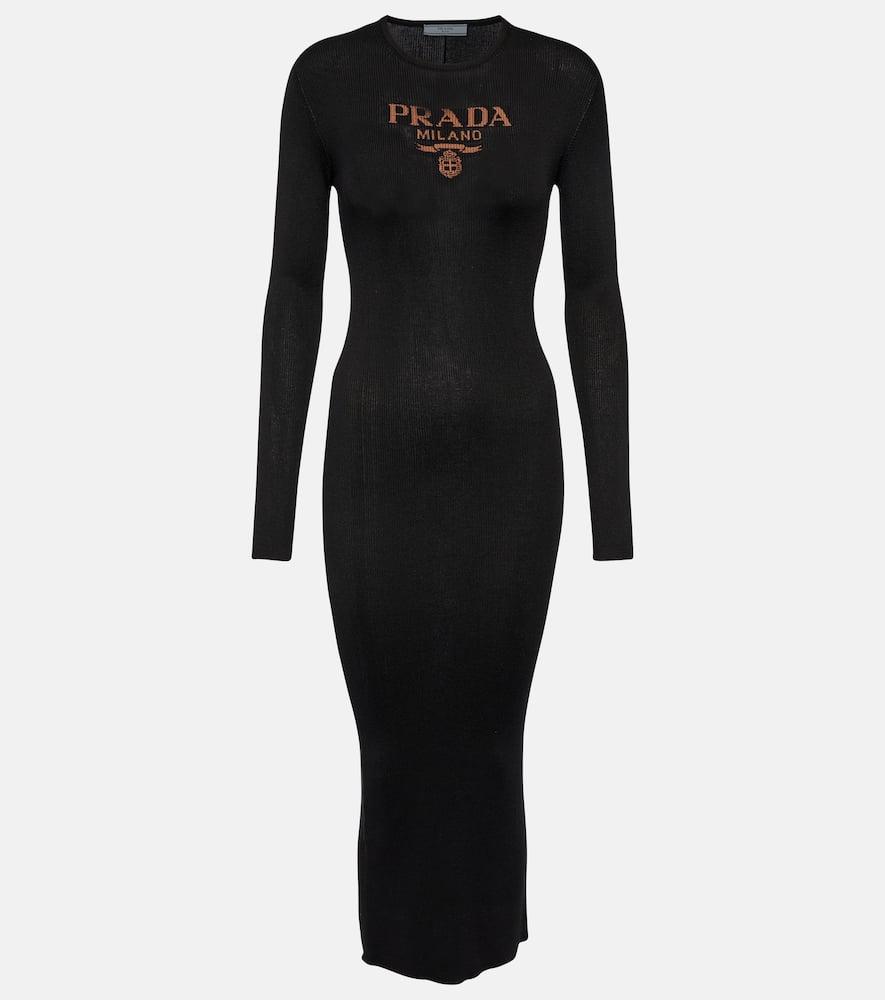 prada logo ribbed
