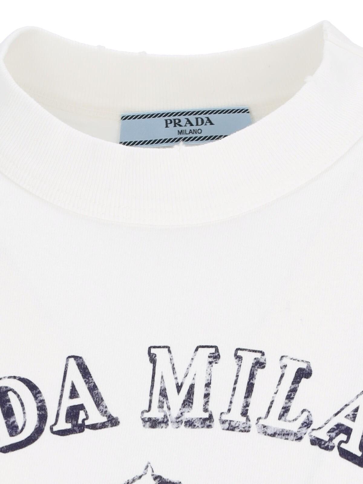 prada logo t-shirt